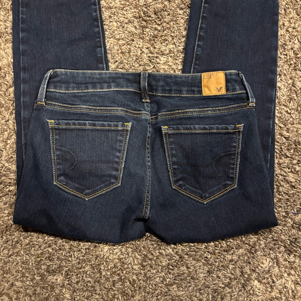 American Eagle Outfitters Dark Indigo Skinny Jeans
